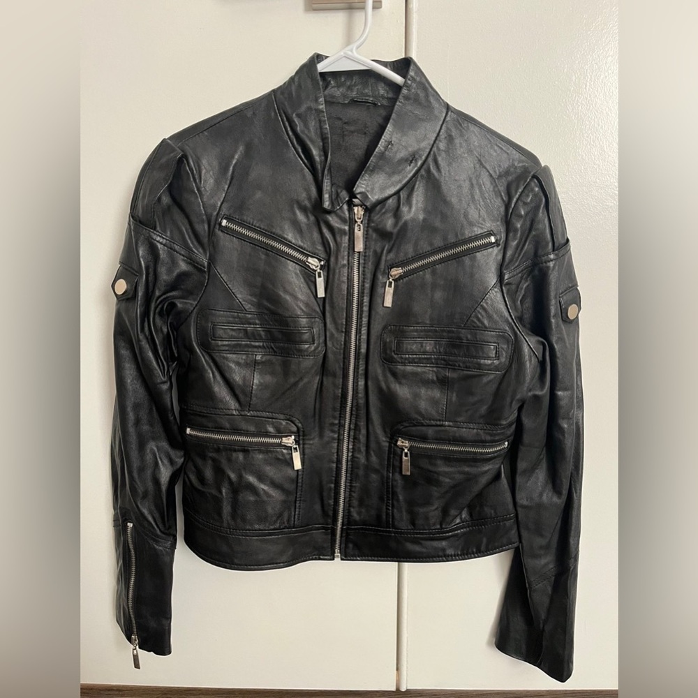Leather jacket